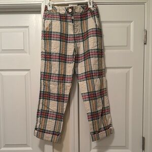 Colorful Plaid Pants